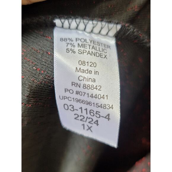 Ellos Shift Dress Women's Size 1X Brown's Polyester Long Sleeves - Picture 10 of 12